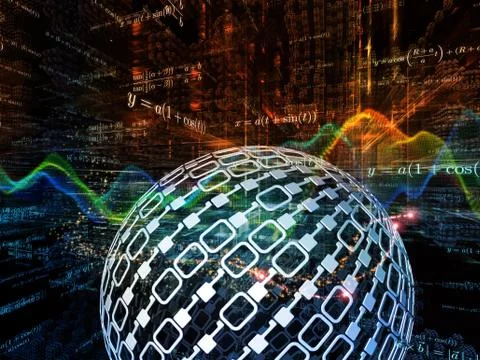 Way of Mathematics Stock Illustration