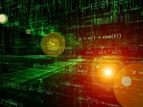 Way of Mathematics Illustrazione stock