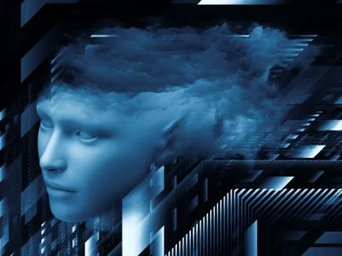 Way of the Mind Stock Illustration