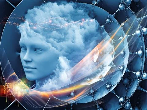 Way of the Mind Stock Illustration