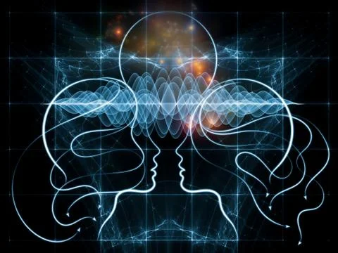 Way of the Mind Stock Illustration