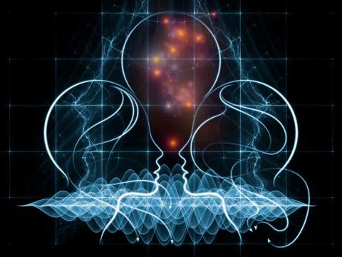 Way of the Mind Stock Illustration