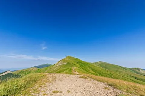 The way in the mountains Stock Photos
