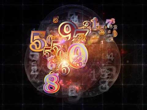 Way of Numbers イラスト素材