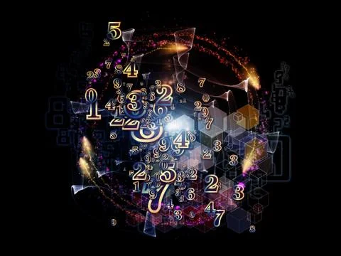 Way of Numbers イラスト素材
