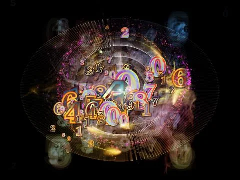 Way of Numbers イラスト素材