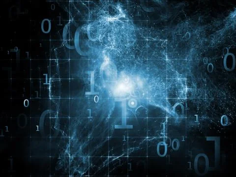 Way of Numbers Stock Illustration