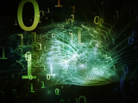 Way of Numbers 스톡 일러스트