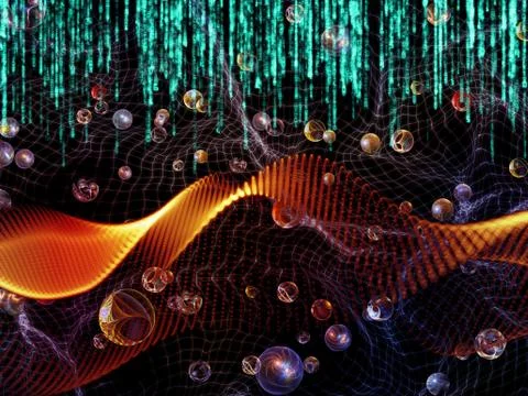 Way of Numbers 스톡 일러스트