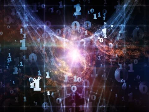 Way of Numbers 스톡 일러스트