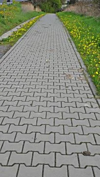 Way paved Stock Photos