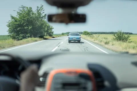 On the way. Stock Photos