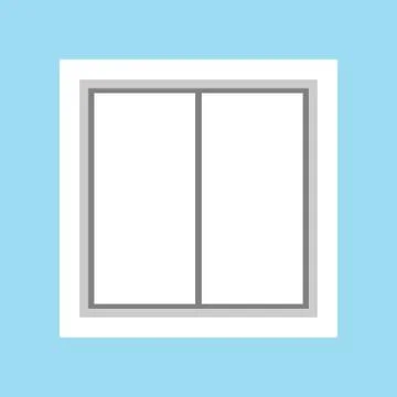Way rocker light switch technolog home equipment flat vector icon Stock Illustration