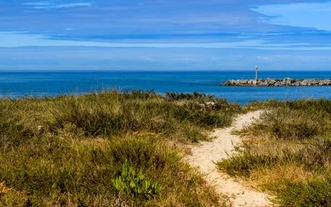 Way to the sea Stock Photos