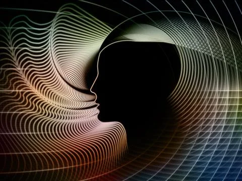 Way of Soul Geometry Illustrazione stock