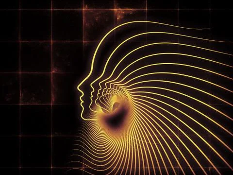 Way of Soul Geometry Illustrazione stock