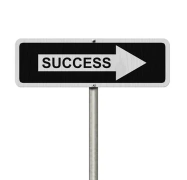 The way to success Illustrazione stock