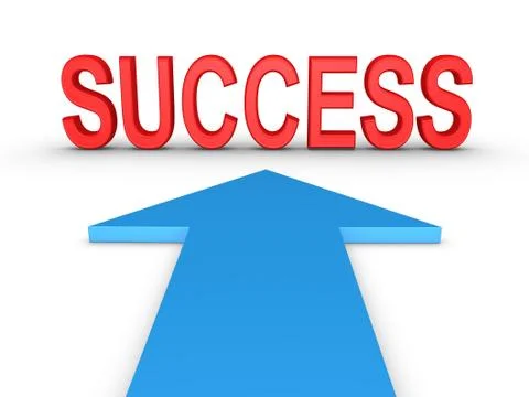 Way to success Stock Illustration