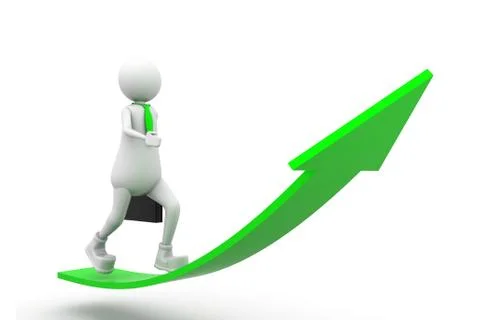 Way to success. Stock Illustration