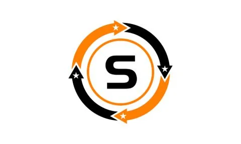Way to success Initial S Stock-Illustration