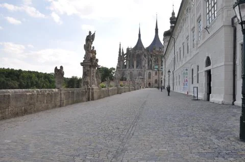 On the way to the temple Stock Photos