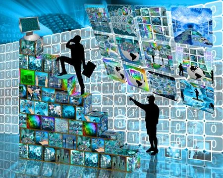 Way to the top イラスト素材