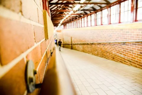 The way for underground station Stock Photos