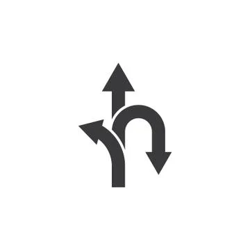 Way vector icon illustration design Stock Illustration