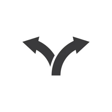 Way vector icon illustration design Illustrazione stock