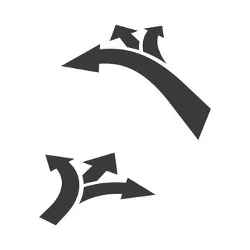 Way vector icon illustration design Ilustración de archivo