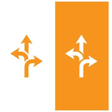 Way vector icon illustration design Stock Illustration