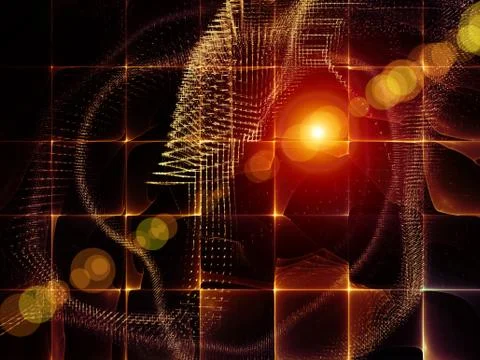 Way of the Virtual Space 스톡 일러스트