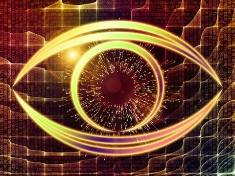 Way of Visual Information 스톡 일러스트