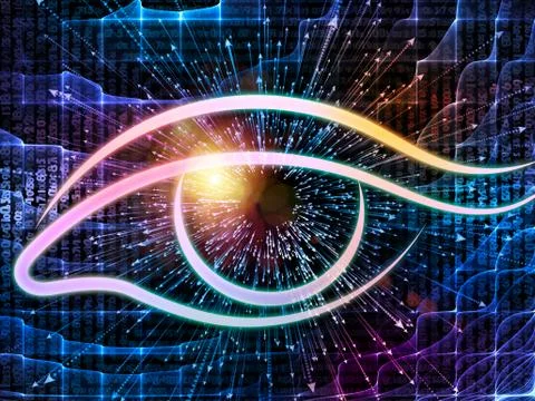 Way of Visual Information Stock Illustration