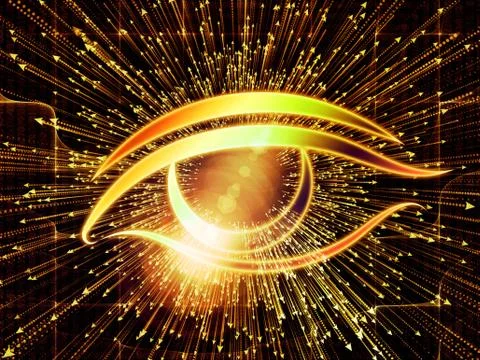 Way of Visual Information Stock Illustration