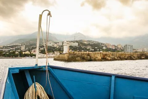 On the way to Yalta. 库存照片