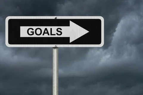 The way to your goals Stock Illustration