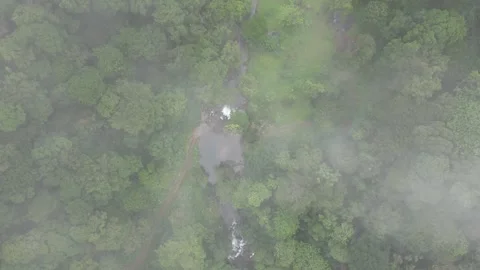 Wayanad Drone Shots Stock Footage 314093083