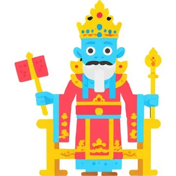 Wayang Handmade Puppet Art Artistry Performance Stock Illustration