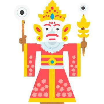 Wayang Heritage Puppet Art National-identity Performance Ilustración de archivo