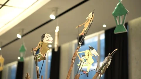 Wayang punokawan Stock Footage 276345756