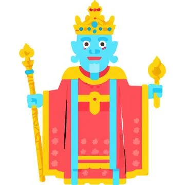 Wayang Shadow Puppet Art Theater Scene Illustrazione stock