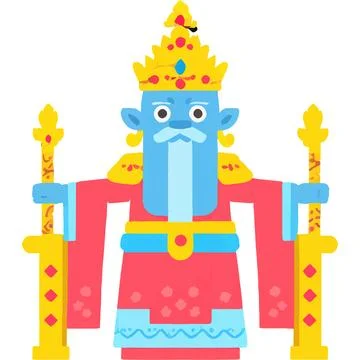 Wayang Stage Puppet Theatrical Tradition Performance Stock Illustration