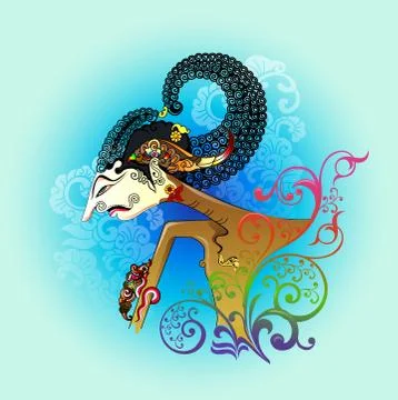 Wayang Vector Stock Illustration