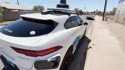 Waymo Google Driverless Car Stock Footage 238850014