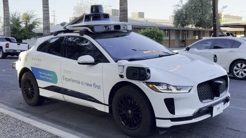 Waymo Self Driving Car Stock Footage 239587871