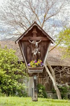 Wayside Cross Stock Photos