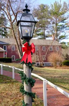 Wayside Lamp post Stock Photos
