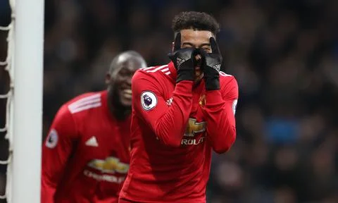 WBA 1 Man Utd 2 Stock-Fotos