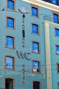 WC hotel Stock Photos